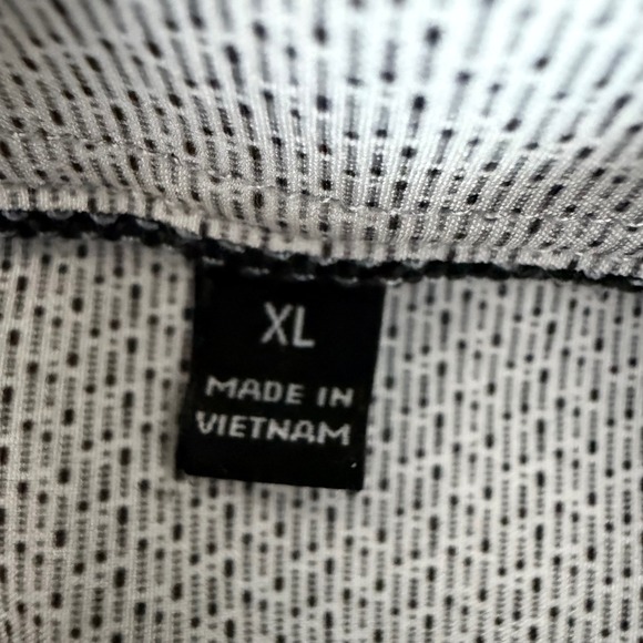 7 Diamonds Shirt Mens XL Geometric Short Sleeve Button Up 4 Way Stretch Casual - Picture 3 of 8